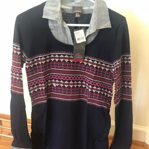 Kohl’s Motherhood maternity sweater (NWT)